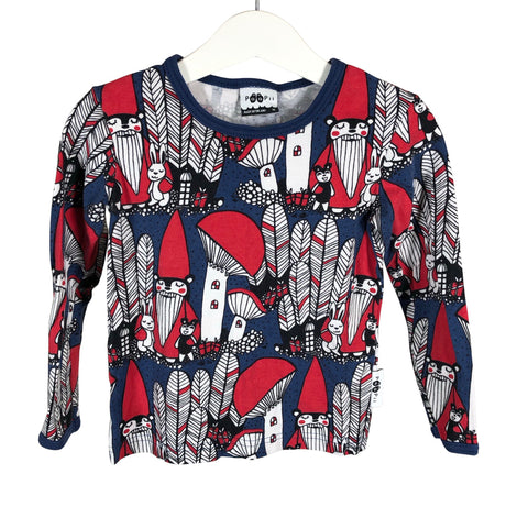Unisex PaaPii - Tricot shirt, size 92 - 98 - Blue ()