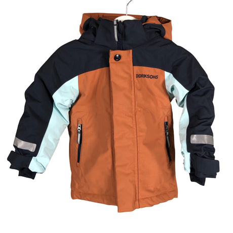 Unisex Didriksons - Winter jacket, size 74 - 80 - Brown ()