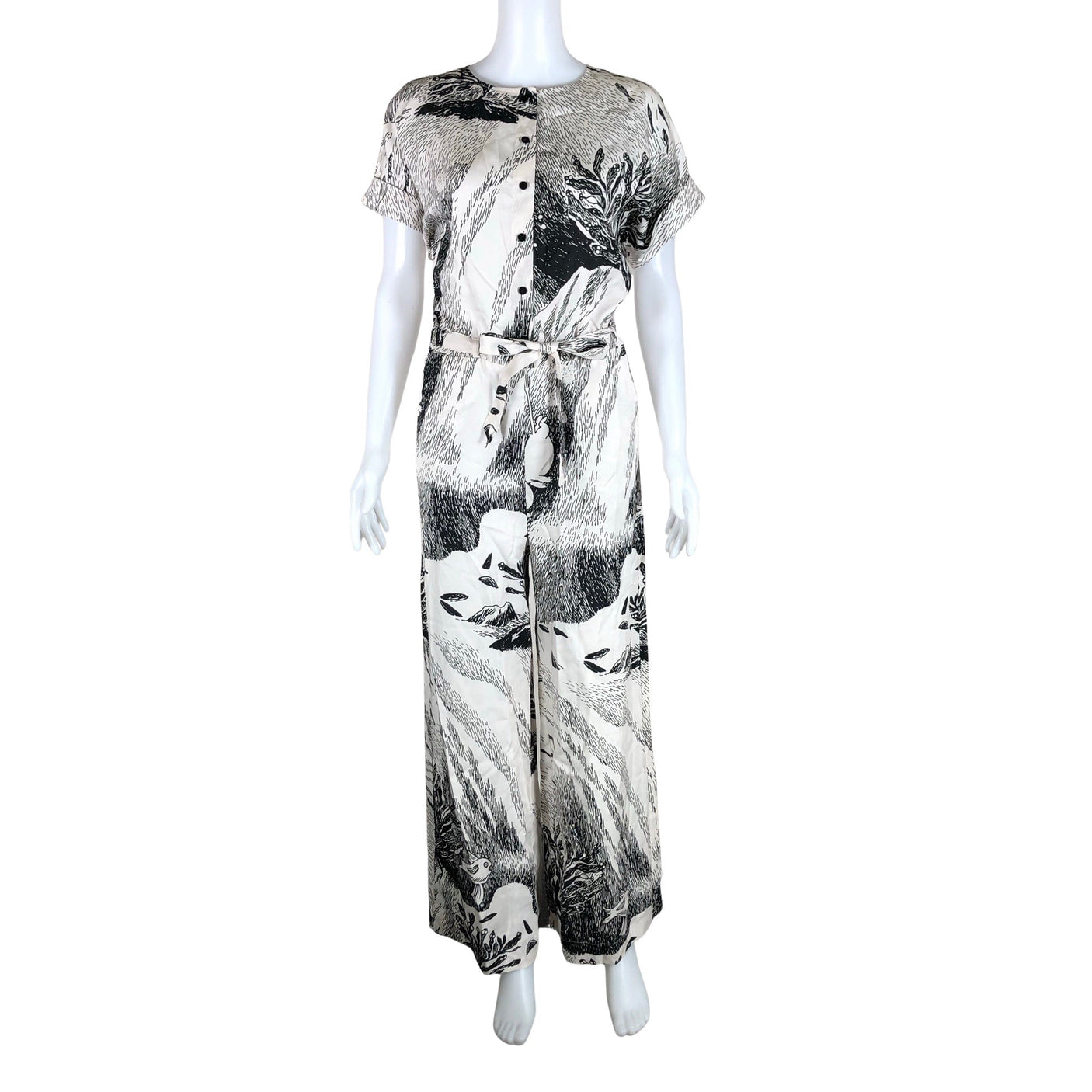 Unisex Papu - Overalls, size 34 - White (1)