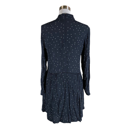Unisex Ganni - Schiffon dress, size 38 - Blue (2)