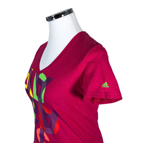 Unisex Adidas - T-shirt, size 42 - Pink (2)