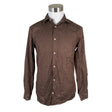 Unisex Riley - Collared shirt, size M - Brown ()