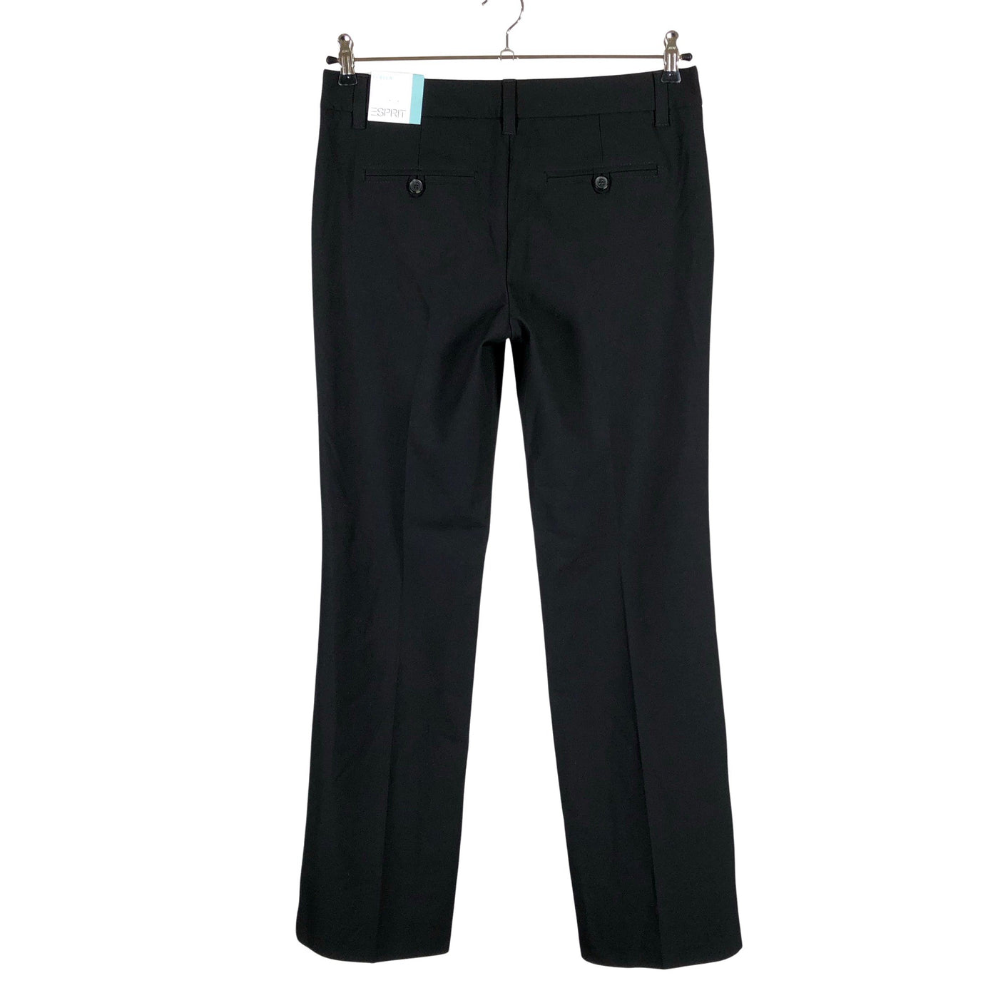 Unisex Esprit - Straight leg trousers, size 38 - Black (2)