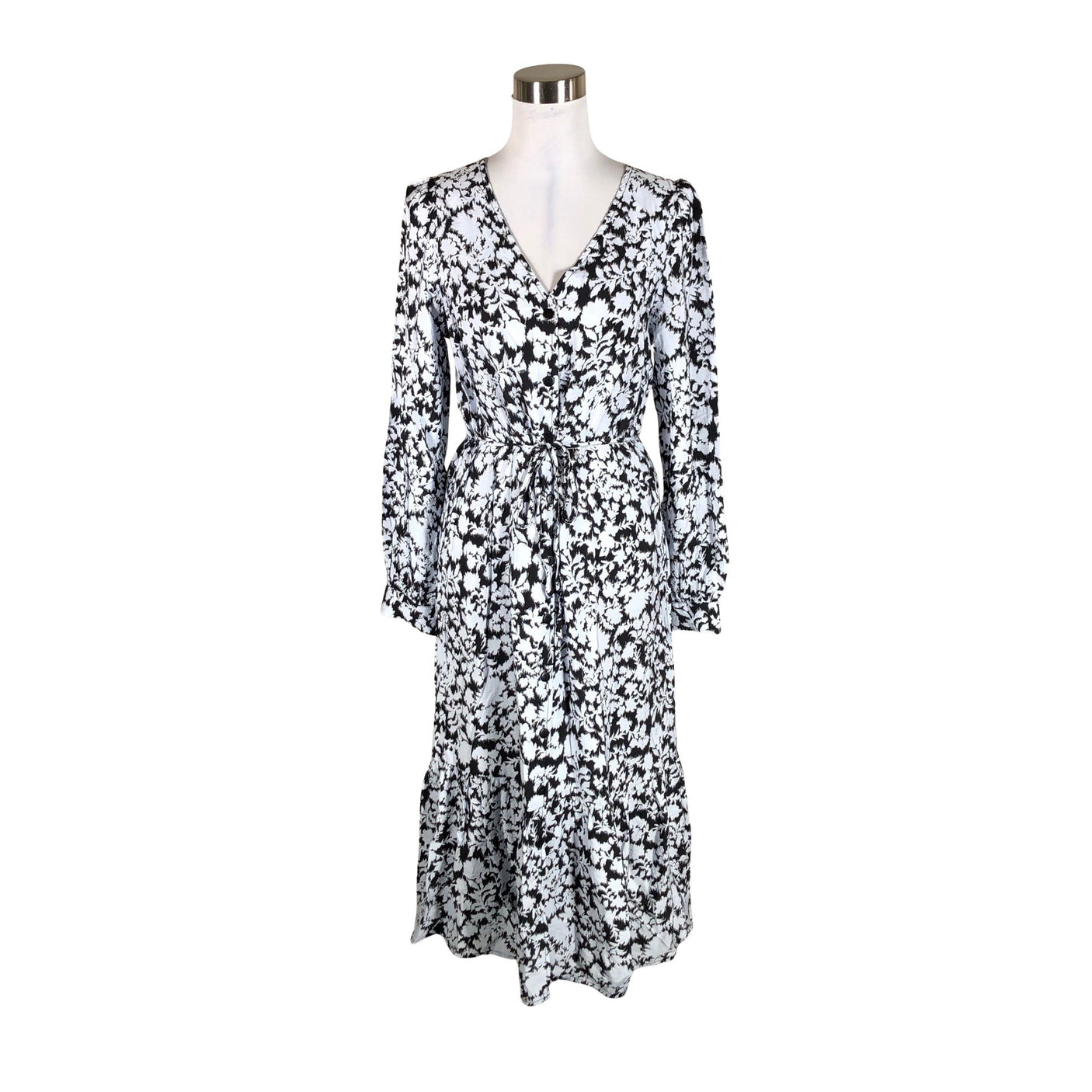 Unisex MSCH Copenhagen - Schiffon dress, size 38 - Light blue (1)