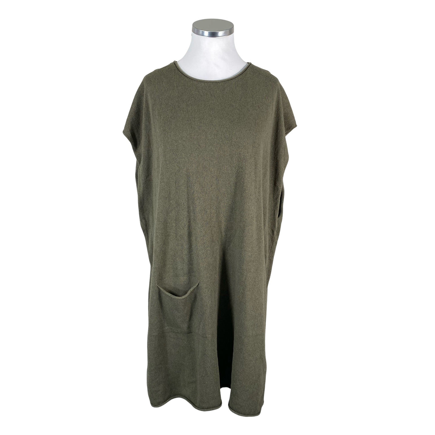 Unisex Gudrun Sjöden - Knit tunic, size 52 - Green (1)