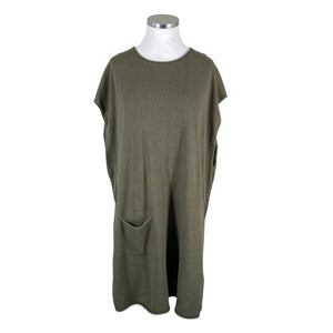 Unisex Gudrun Sjöden - Knit tunic, size 52 - Green (1)