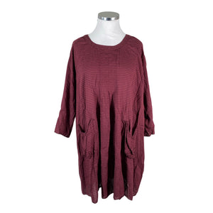Unisex Gudrun Sjöden - Tunic, size 48 - Wine red (1)
