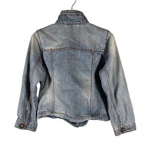 Unisex Next - Denim jacket, size 110 - 116 - Light blue (2)