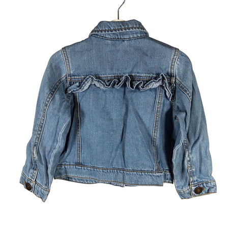 Unisex Next - Denim jacket, size 98 - 104 - Light blue (2)