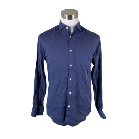 Unisex Tiger of Sweden - Collared shirt, size L - Blue ()