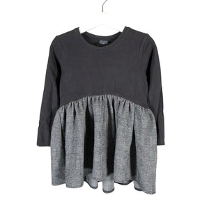 Unisex Next - Tricot dress, size 92 - 98 - Gray (1)