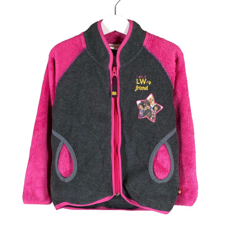 Unisex Lego - Fleece jacket, size 104 - 110 - Pink ()