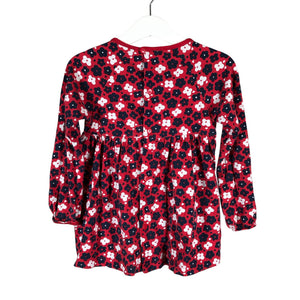 Unisex Polarn O. Pyret - Tricot tunic, size 92 - 98 - Red (2)