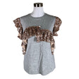 Unisex River Island - T-shirt, size 38 - Gray ()