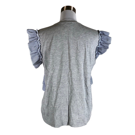 Unisex River Island - T-shirt, size 38 - Gray (2)