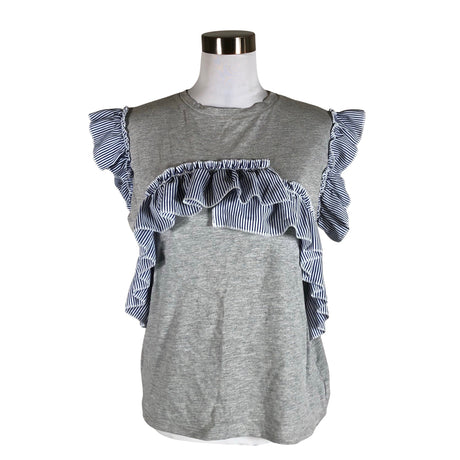 Unisex River Island - T-shirt, size 38 - Gray ()