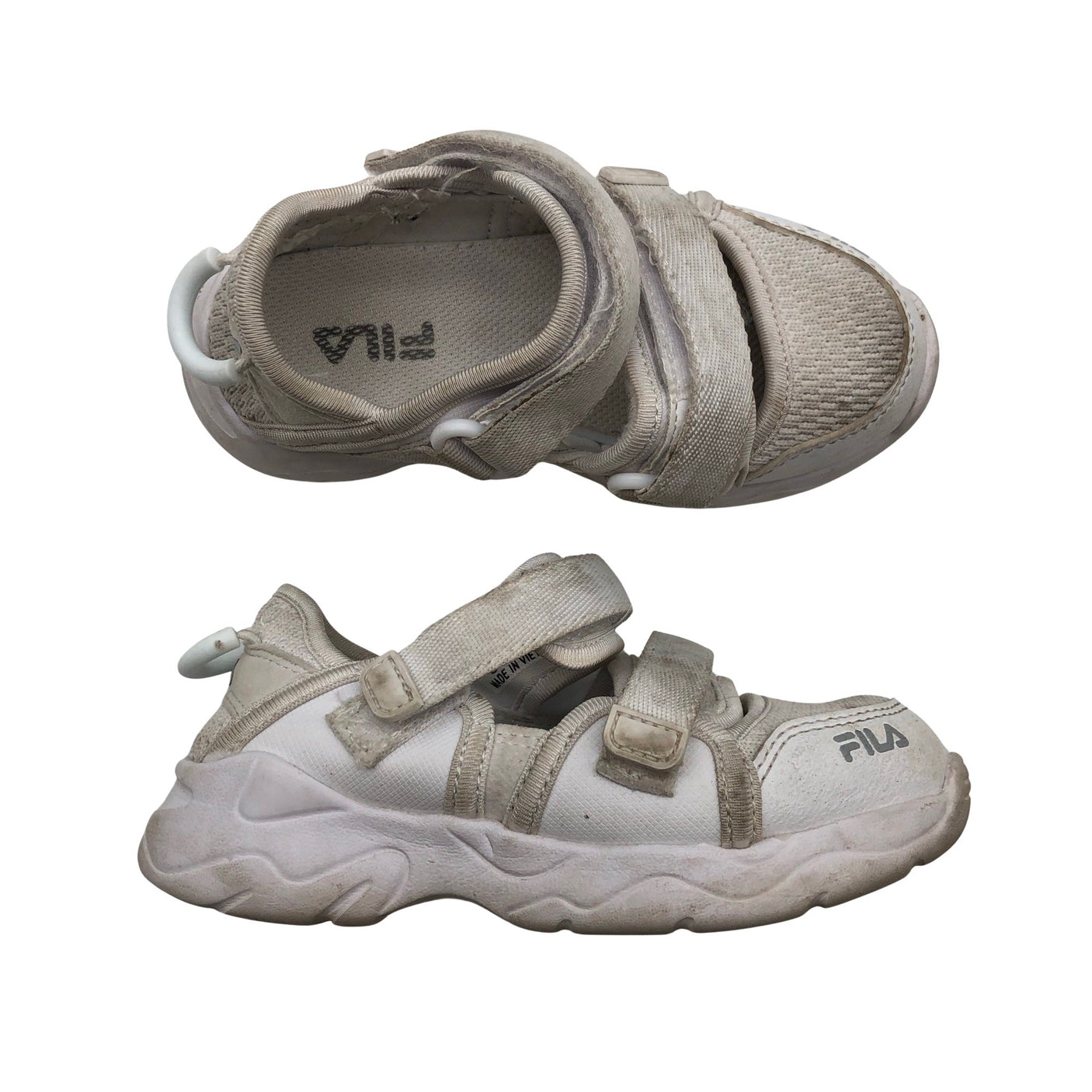 Unisex Fila - Sneakers, size 26 - White (1)
