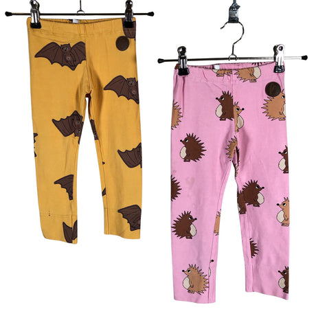 Unisex Blaa - Leggings, size 86 - 92 - Pink ()