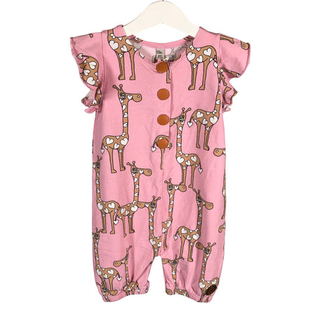 Unisex Blaa - Overalls, size 86 - 92 - Light pink ()