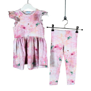 Unisex Pop & Co Helsinki - Tricot dress, size 92 - 98 - Light pink (1)