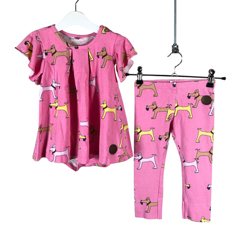 Unisex Blaa - Tricot dress, size 86 - 92 - Light pink ()