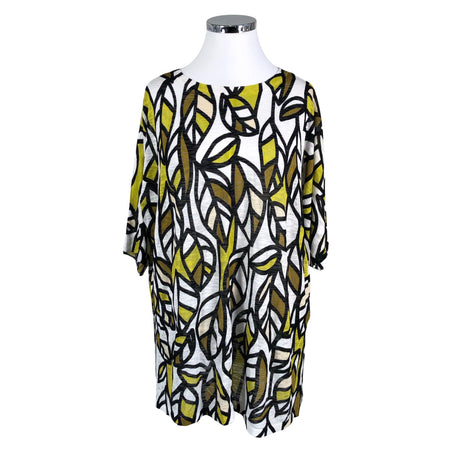 Unisex Samoon - Knit tunic, size 52 - Yellow ()