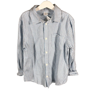 Unisex Lindex - Collared shirt, size 128 - 134 - White (1)