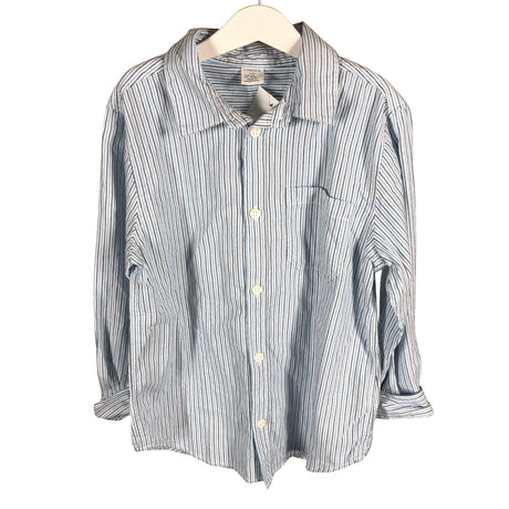 Unisex Lindex - Collared shirt, size 128 - 134 - White ()