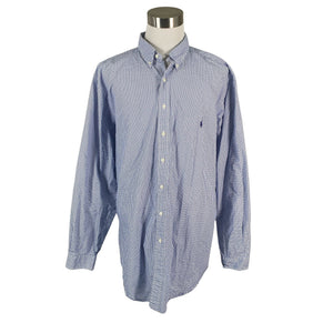 Unisex Polo Ralph Lauren - Collared shirt, size XXXL - Blue (1)