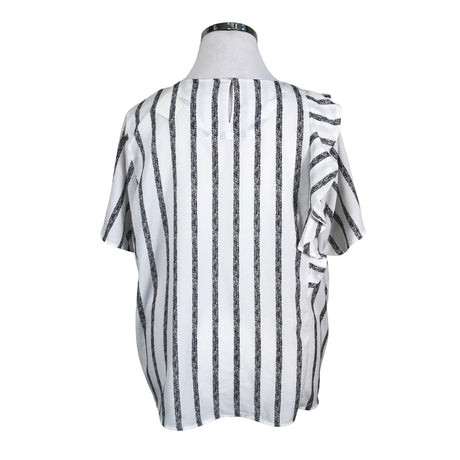 Unisex Marks&Spencer - Short-sleeved blouse, size 50 - White (2)