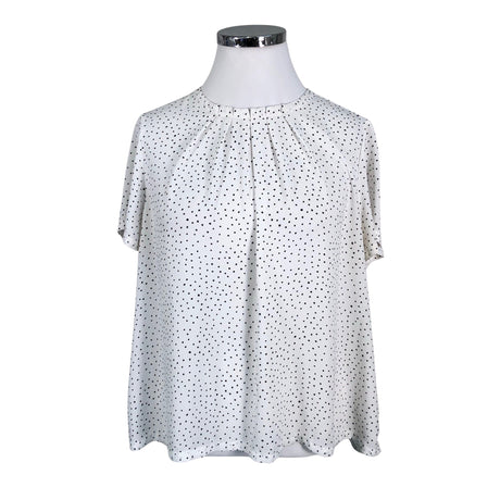 Unisex Marks&Spencer - Short-sleeved blouse, size 48 - White ()