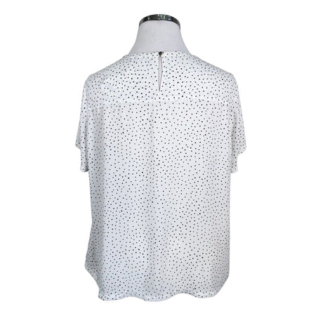 Unisex Marks&Spencer - Short-sleeved blouse, size 48 - White (2)