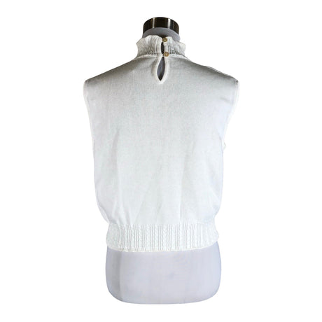 Unisex Benetton - Top, size 36 - White (2)