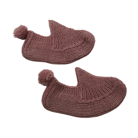 Unisex Handmade - Wool socks, size 38 - Light pink ()