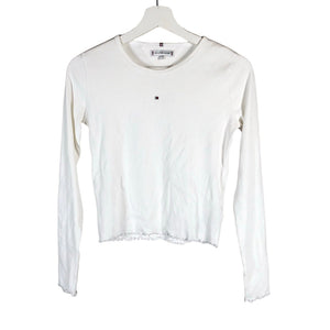 Unisex Tommy Hilfiger - Tricot shirt, size 170 - 176 - White (1)