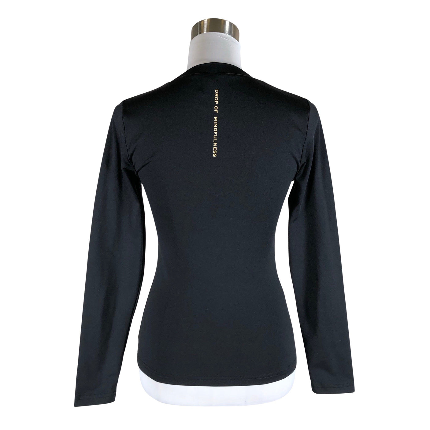 Unisex DOM - Sports shirt, long sleeve, size 36 - Black (2)