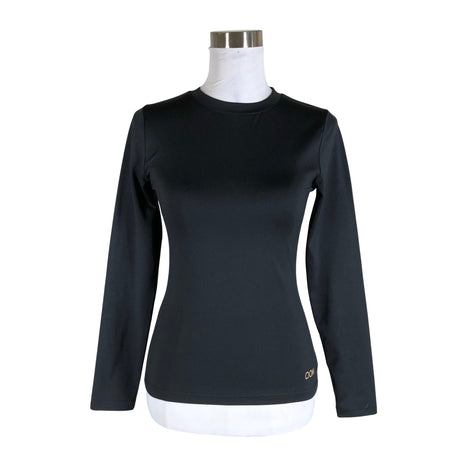 Unisex DOM - Sports shirt, long sleeve, size 36 - Black ()