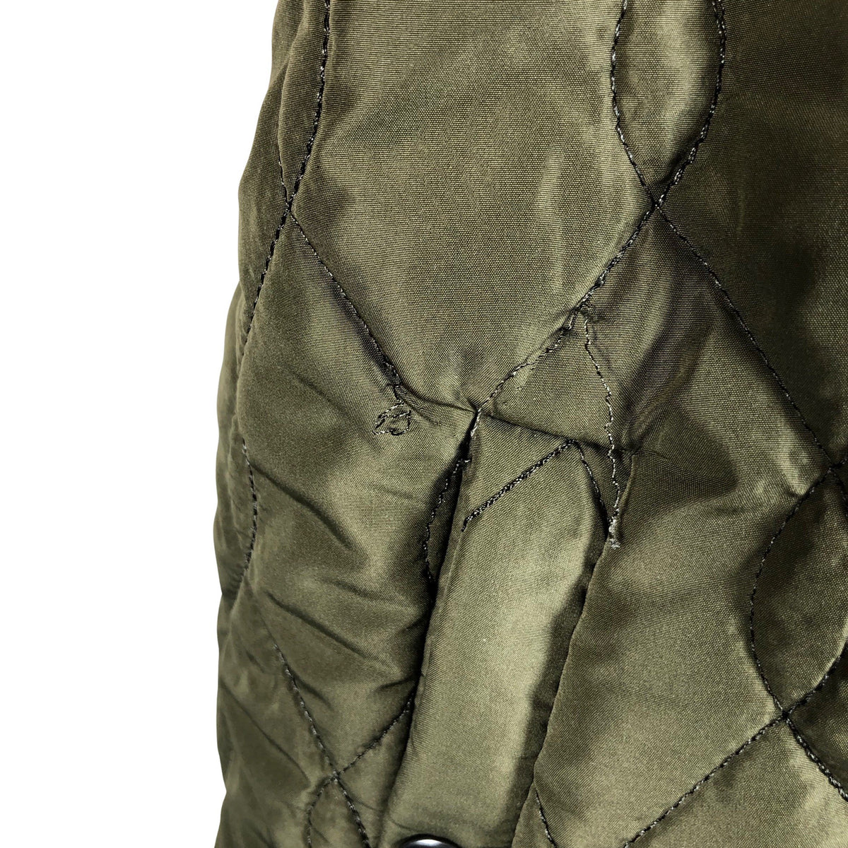 Unisex Kaffe - Quilted jacket, size 34 - Green (3)