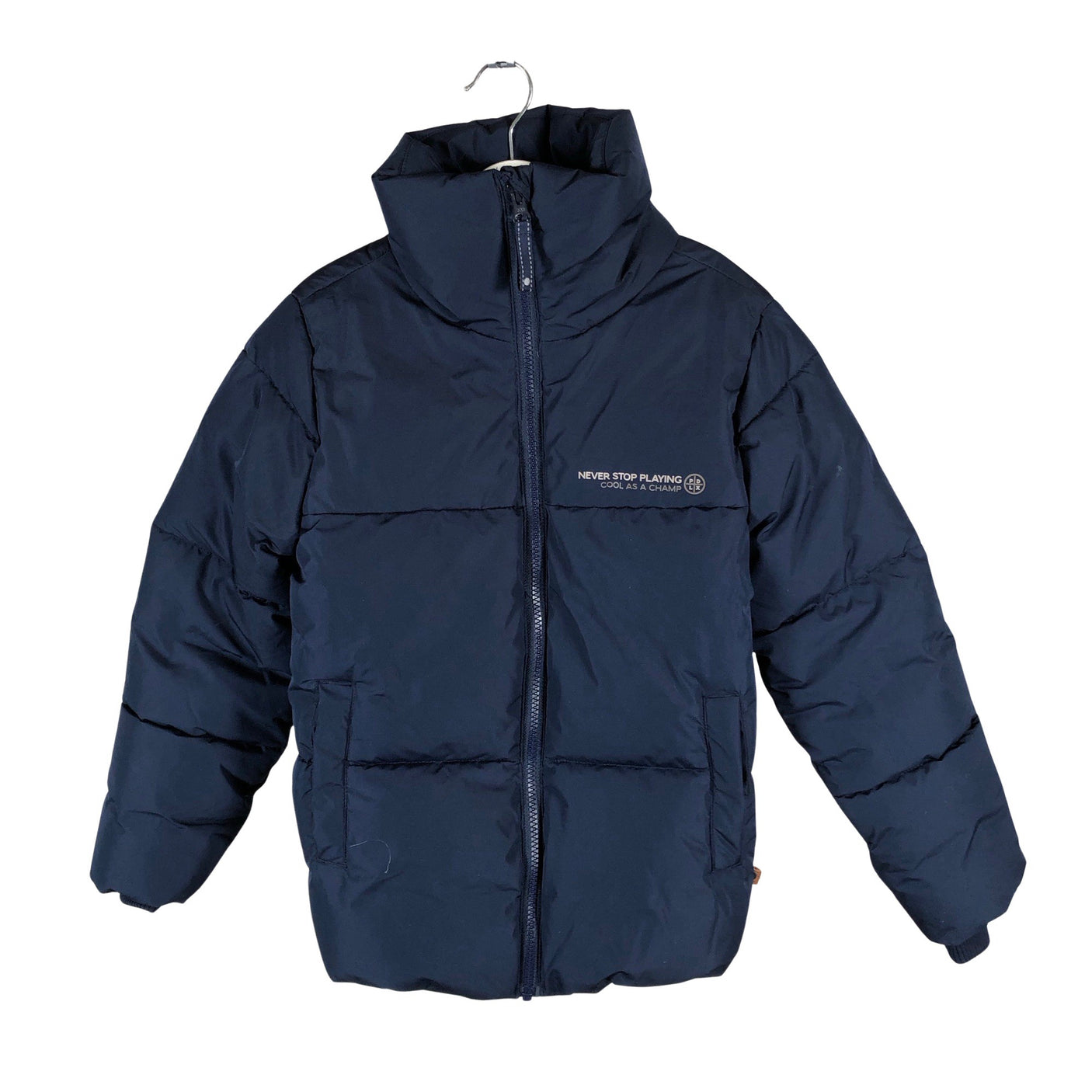 Unisex POMPdeLUX - Winter jacket, size 128 - 134 - Blue (1)