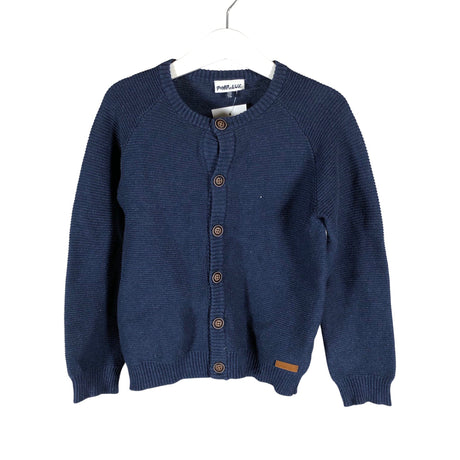Unisex POMPdeLUX - Cardigan, size 110 - 116 - Blue ()