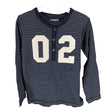 Unisex POMPdeLUX - Tricot shirt, size 116 - 122 - Blue ()