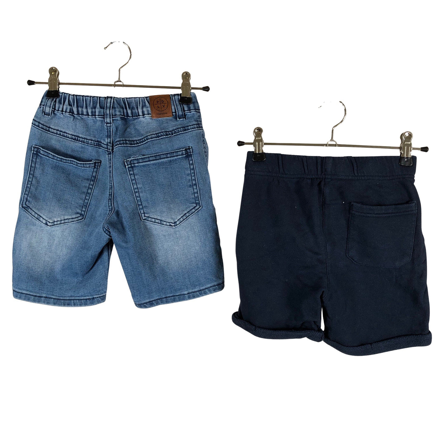 Unisex POMPdeLUX - Denim shorts, size 110 - 116 - Blue (2)