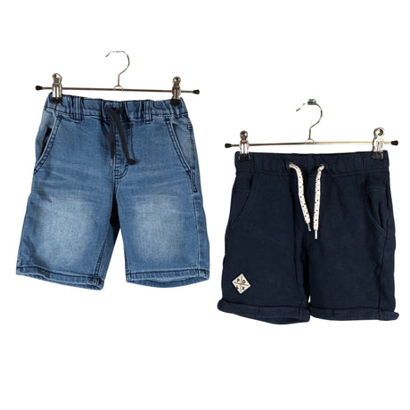 Unisex POMPdeLUX - Denim shorts, size 110 - 116 - Blue ()