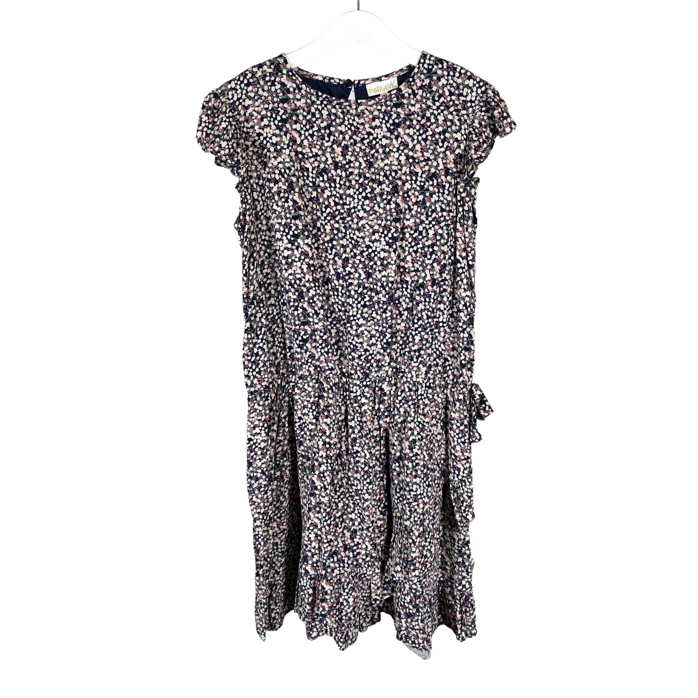 Unisex POMPdeLUX - Schiffon dress, size 146 - 152 - Blue (1)