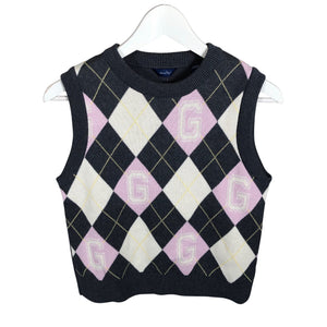 Unisex Gant - Knit vest, size 158 - 164 - Gray (1)