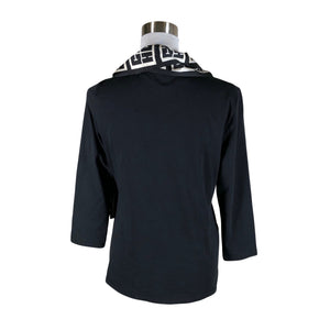 Unisex Carolina Herrera - Tricot shirt, size 40 - Black (2)