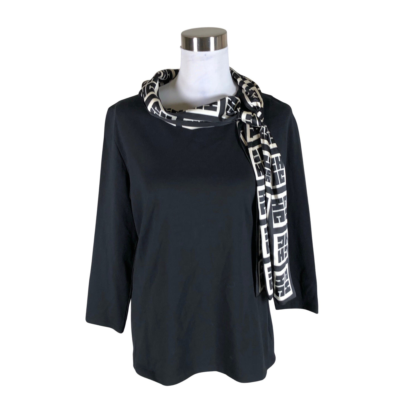 Unisex Carolina Herrera - Tricot shirt, size 40 - Black (1)