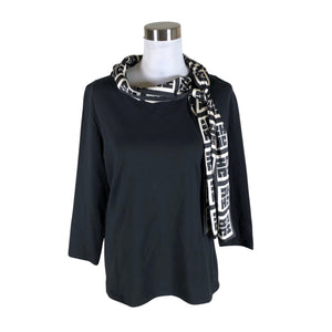 Unisex Carolina Herrera - Tricot shirt, size 40 - Black (1)