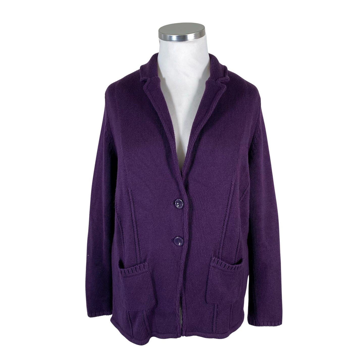 Unisex Betty Barclay - Cardigan, size 44 - Violet (1)