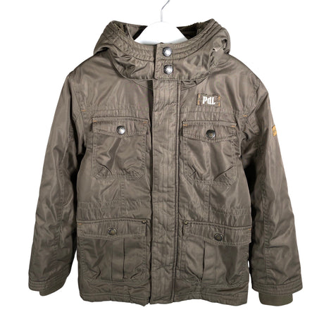 Unisex POMPdeLUX - Lightly padded jacket, size 122 - 128 - Green ()